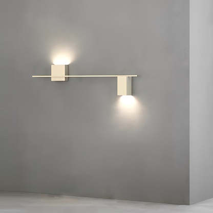 Creative Square Strip Three Step Dimming LED Nordic Wall Sconce Lighting-Lighom