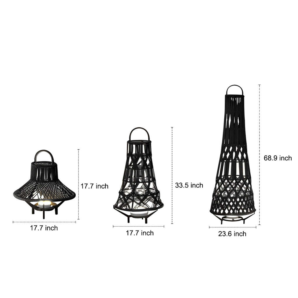 Metal Outdoor Tribal Floor Lamp-Lighom