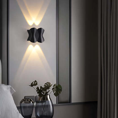Creative LED Up and Down Lights Waterproof Modern Outdoor Wall Lamp-Lighom