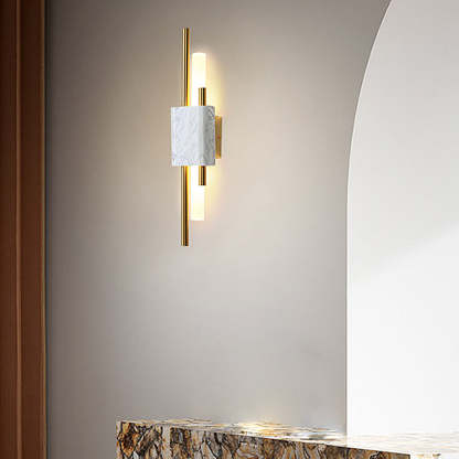 Strips Marbles Creative Luxury Postmodern LED Wall Lights Fixture Wall Lamp-Lighom