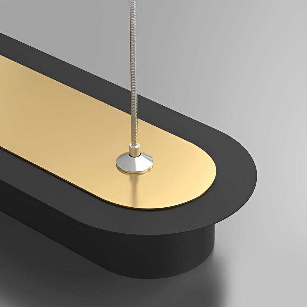 Wave Minimalist Stepless Dimming LED Modern Chandelier