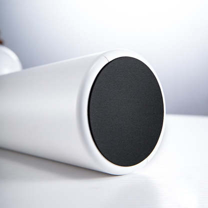 Antlers USB Rechargeable White Desk Lamp with Night Light Feature-Lighom