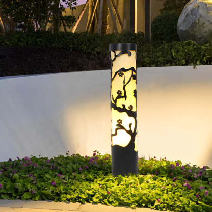 Wintersweet Decor Waterproof Black Retro Outdoor Light Pathway Lights-Lighom