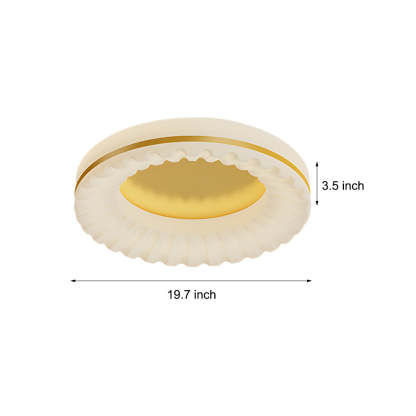 Round Acrylic LED Modern Ceiling Light