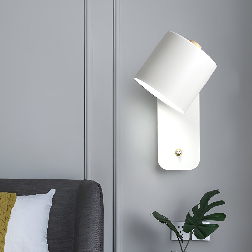 Modern round green synthetic wall sconces, Lighom