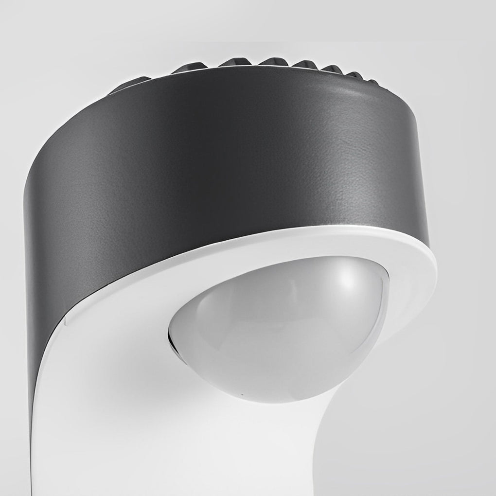 Creative LED Waterproof Black Modern Outdoor Wall Lamp Exterior Lights-Lighom