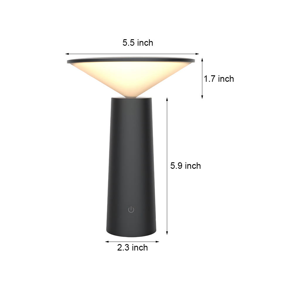 Rotatable LED Torch USB Table Lamp