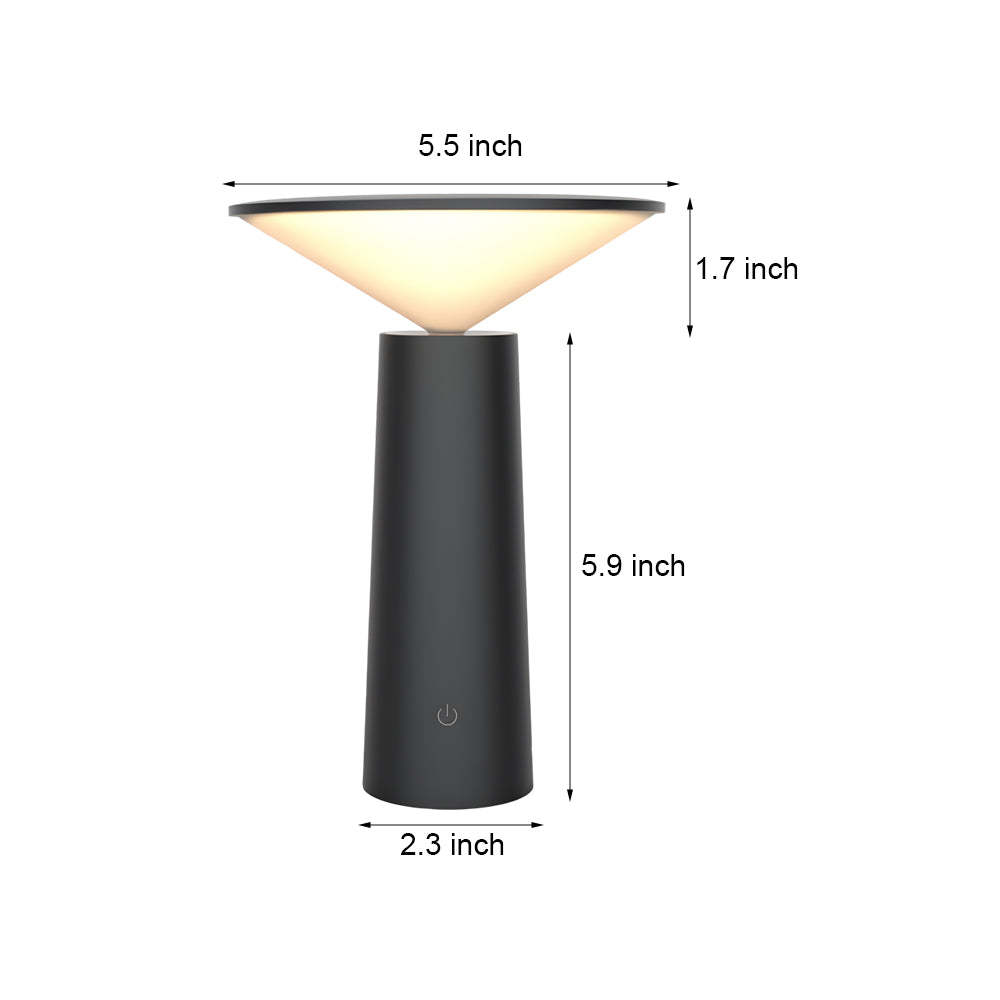 Rotatable LED Torch USB Table Lamp