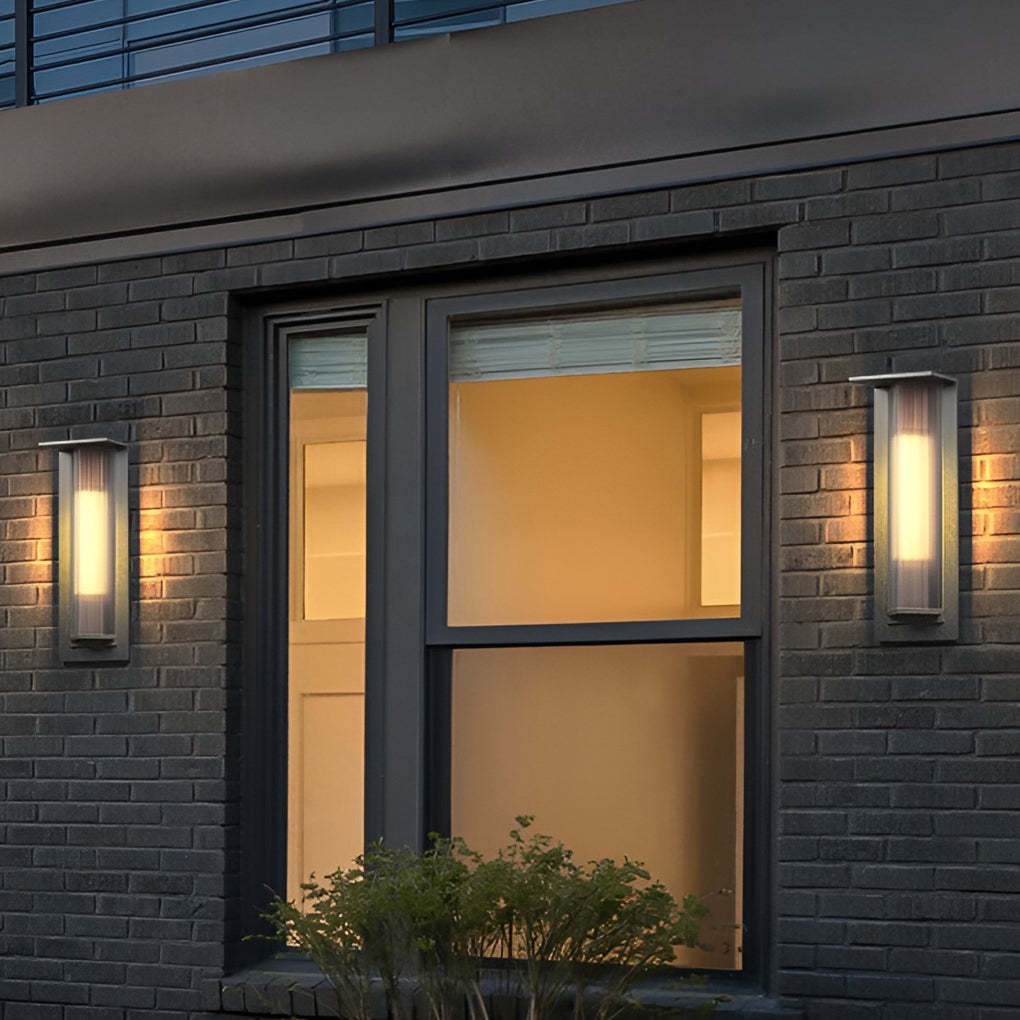 LED Solar Vintage Outdoor Wall Light