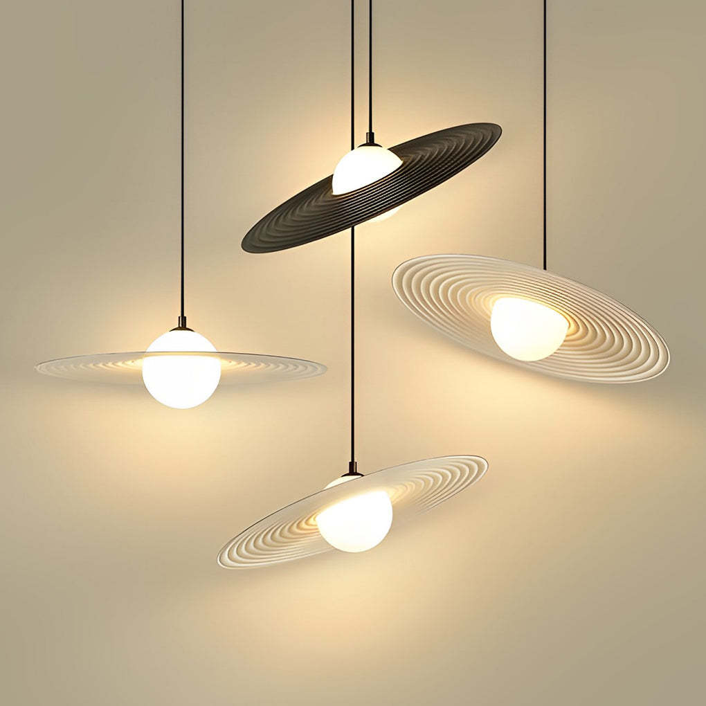 Round LED Modern Kitchen Pendant Chandelier