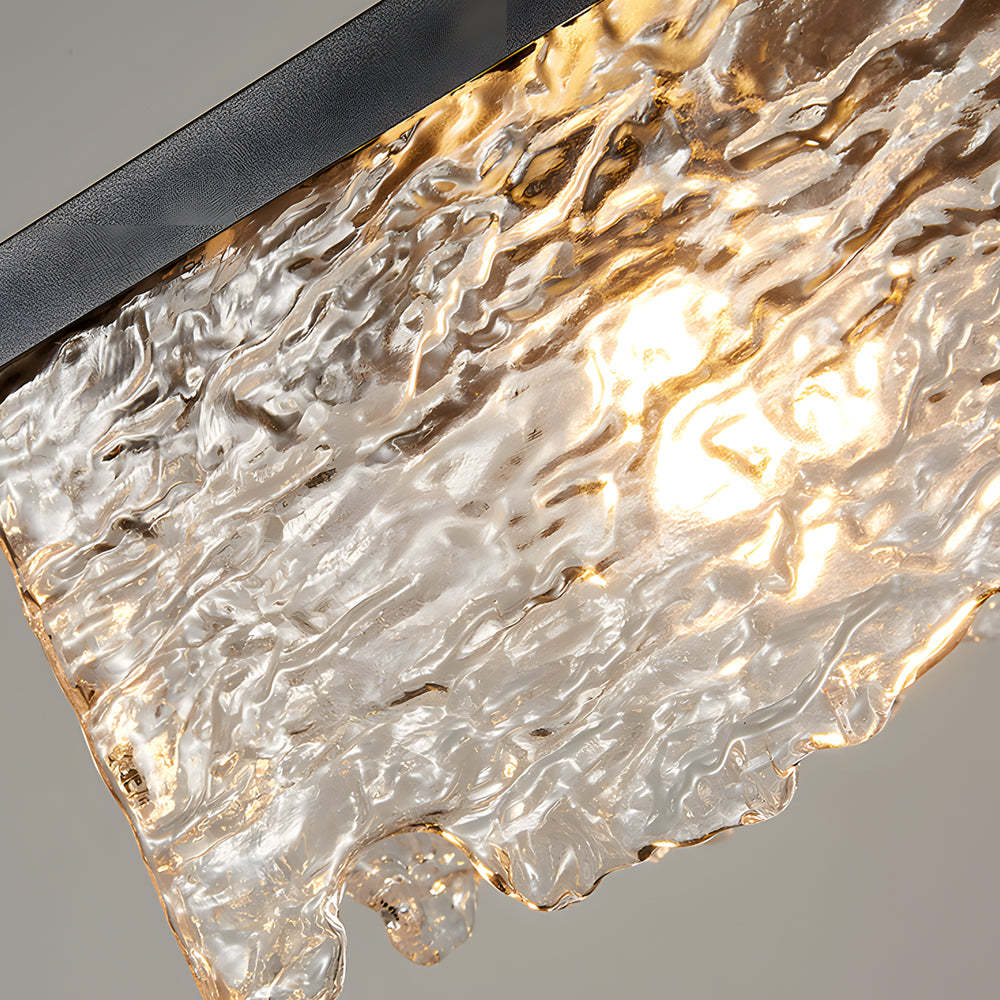 Glass Dimmable Dining Chandelier