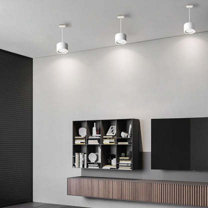 Cylindrical LED Surface-Mount Hanging COB Downlight