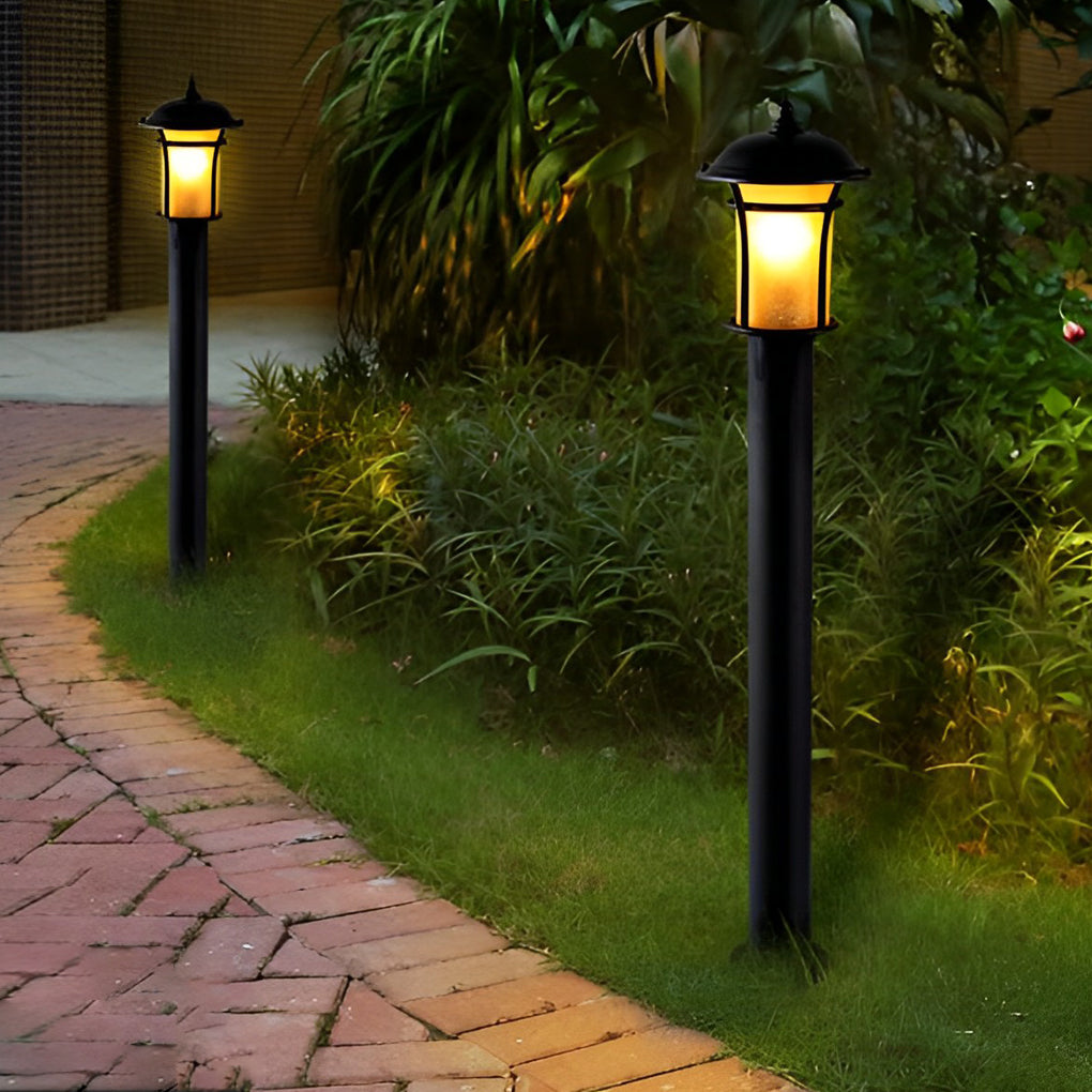 Classic Old England Style LED Garden Lamp