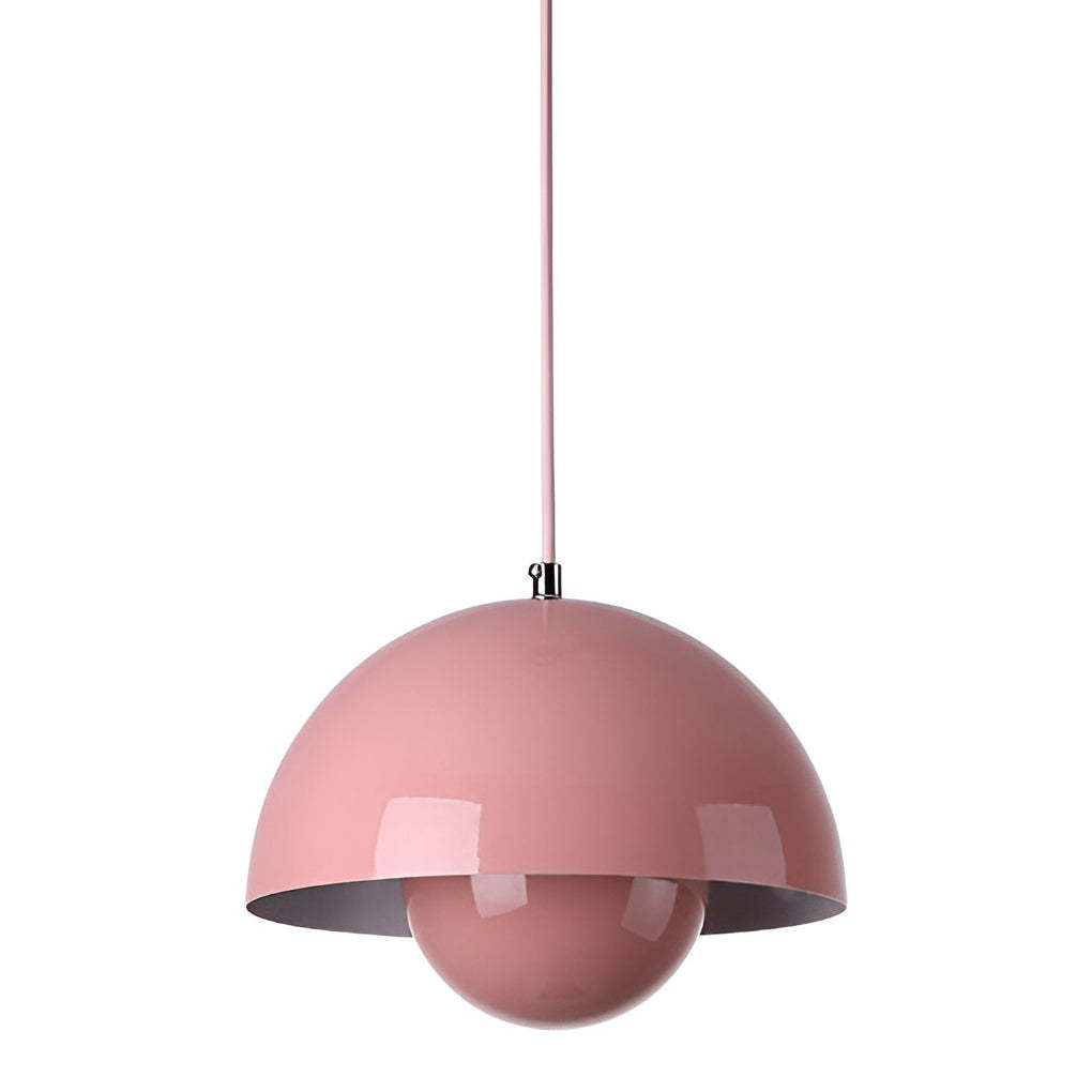 Metal Mushroom Nordic Flowerpot Pendant
