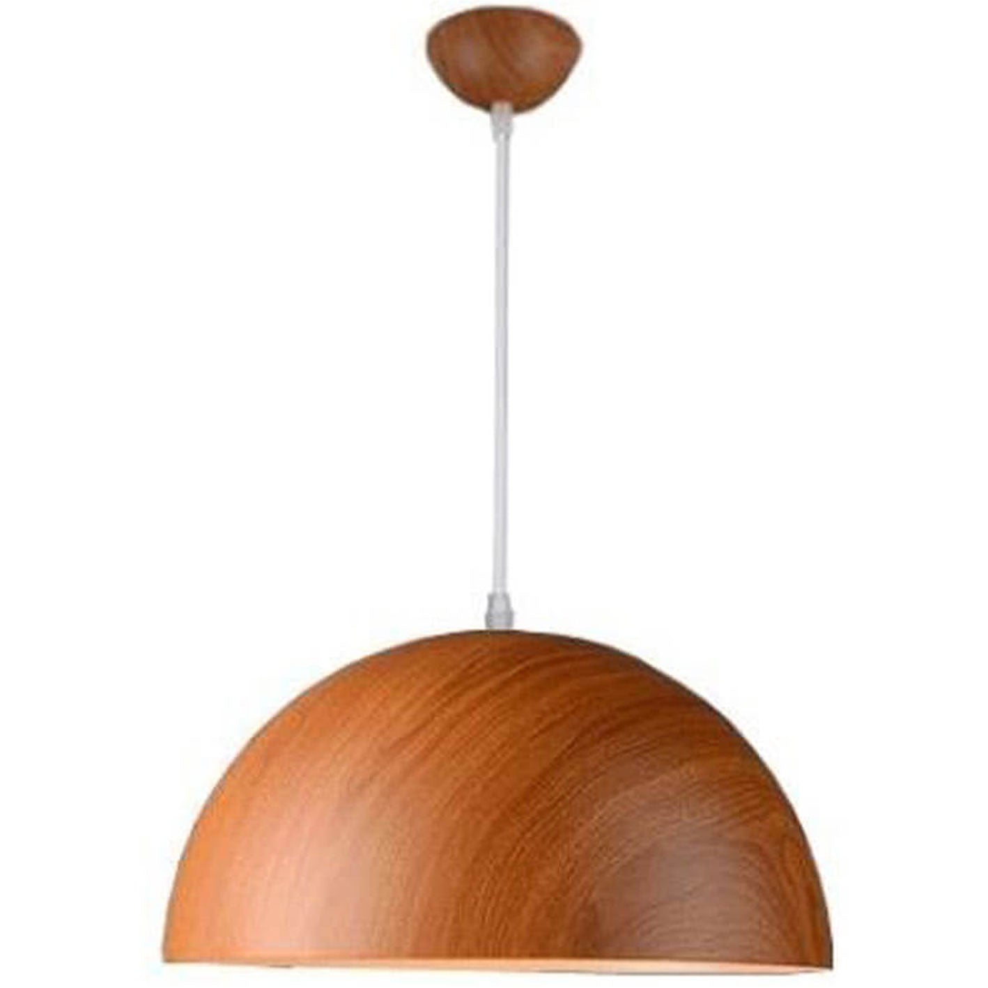 Lighom creative semicircle marbled natural pendant lighting — 5.91" H x 11.81" Dia x 47.24" L / Solid Wood / 220V-240V...