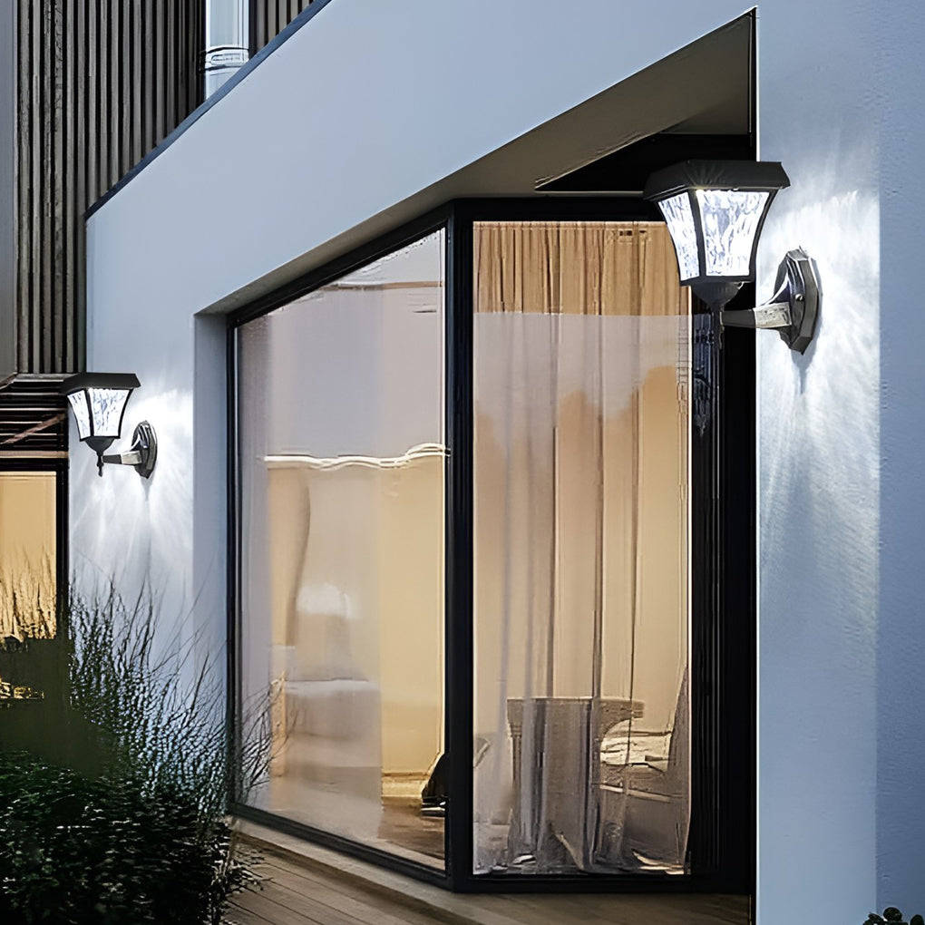 Waterproof LED Smart Touch Switch Modern Outdoor Plug in Wall Sconce Lighting-Lighom