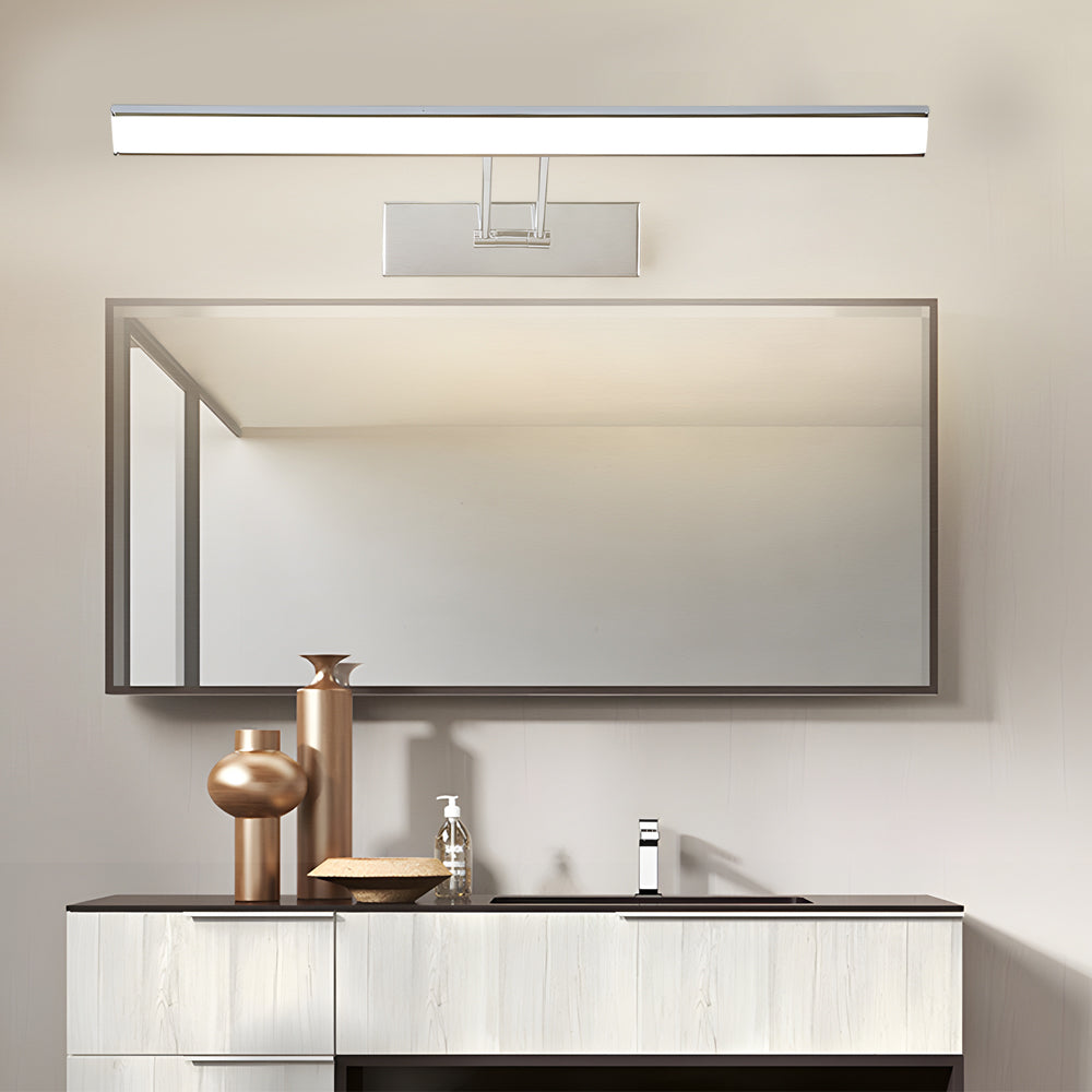 240�� Adjustable Linear LED Vanity Light with Modern Minimalist Design-Lighom