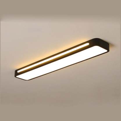 Nordic Minimalist Long LED Flush Mount Light