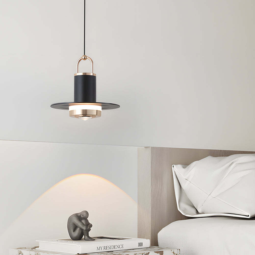 Small Simple Metal Glass LED Nordic Pendant Lamp