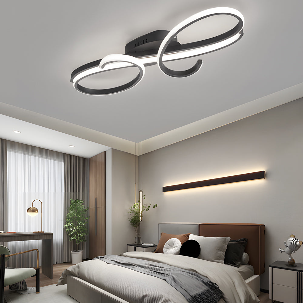 Musical Symbol Aluminum LED Ceiling Light