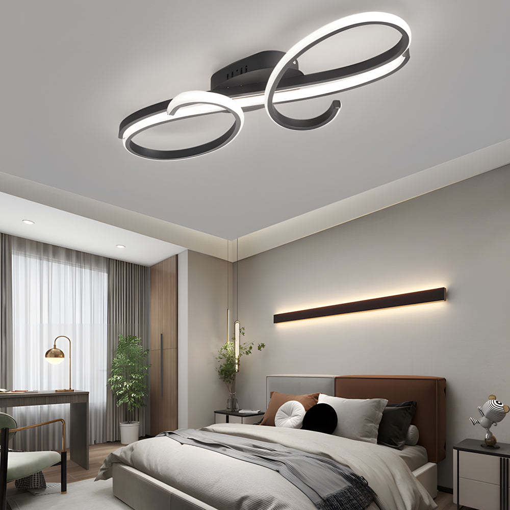 Musical Symbol Aluminum LED Ceiling Light
