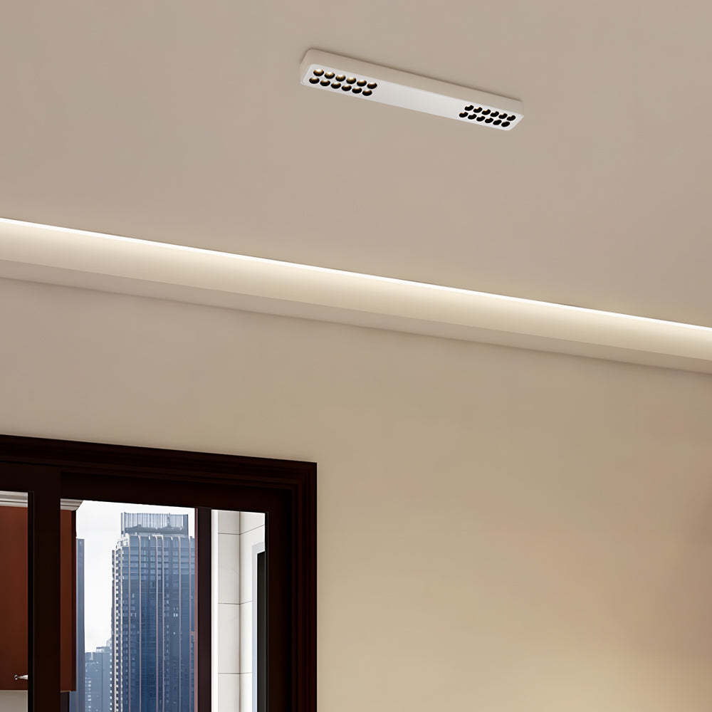 Square Rectangle Aluminum LED Flush Ceiling Downlight