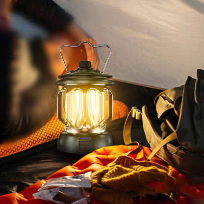 Portable Multi-function LED Waterproof Rechargeable Outdoor Lanterns-Lighom