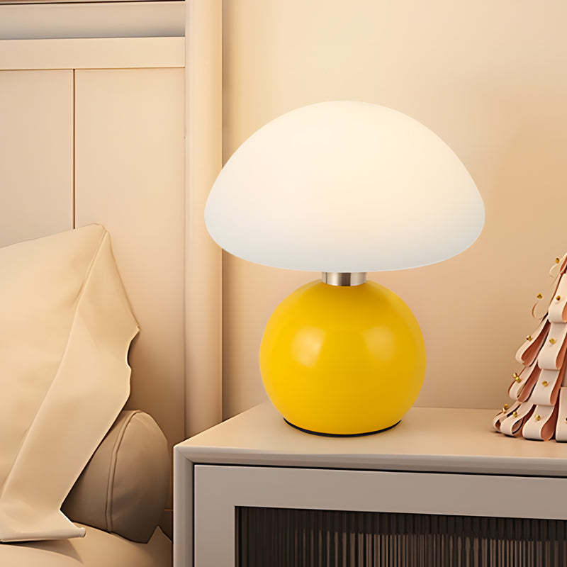 Touch Control Acrylic Mushroom Metal Ball Cute Kids Lamp-Lighom