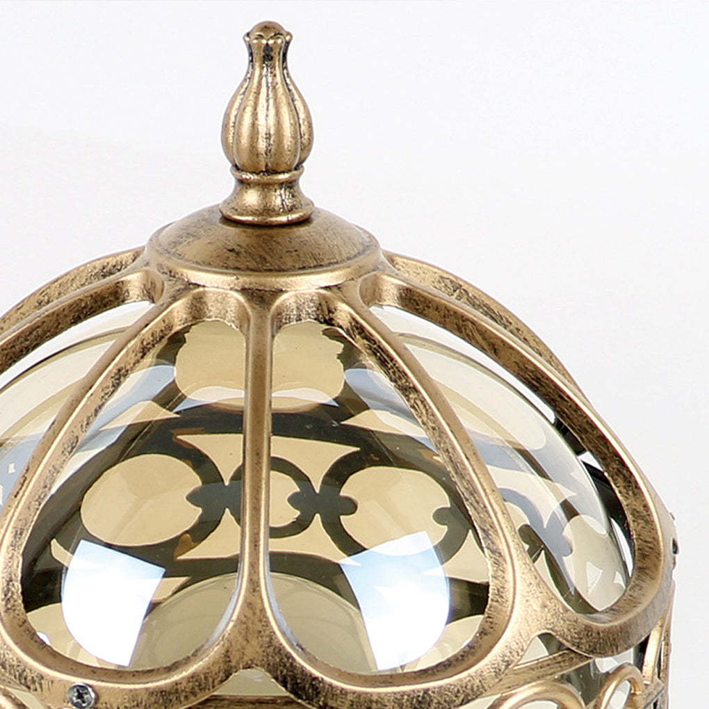 Creative Round Ball Waterproof LED European-style Fence Post Lights-Lighom