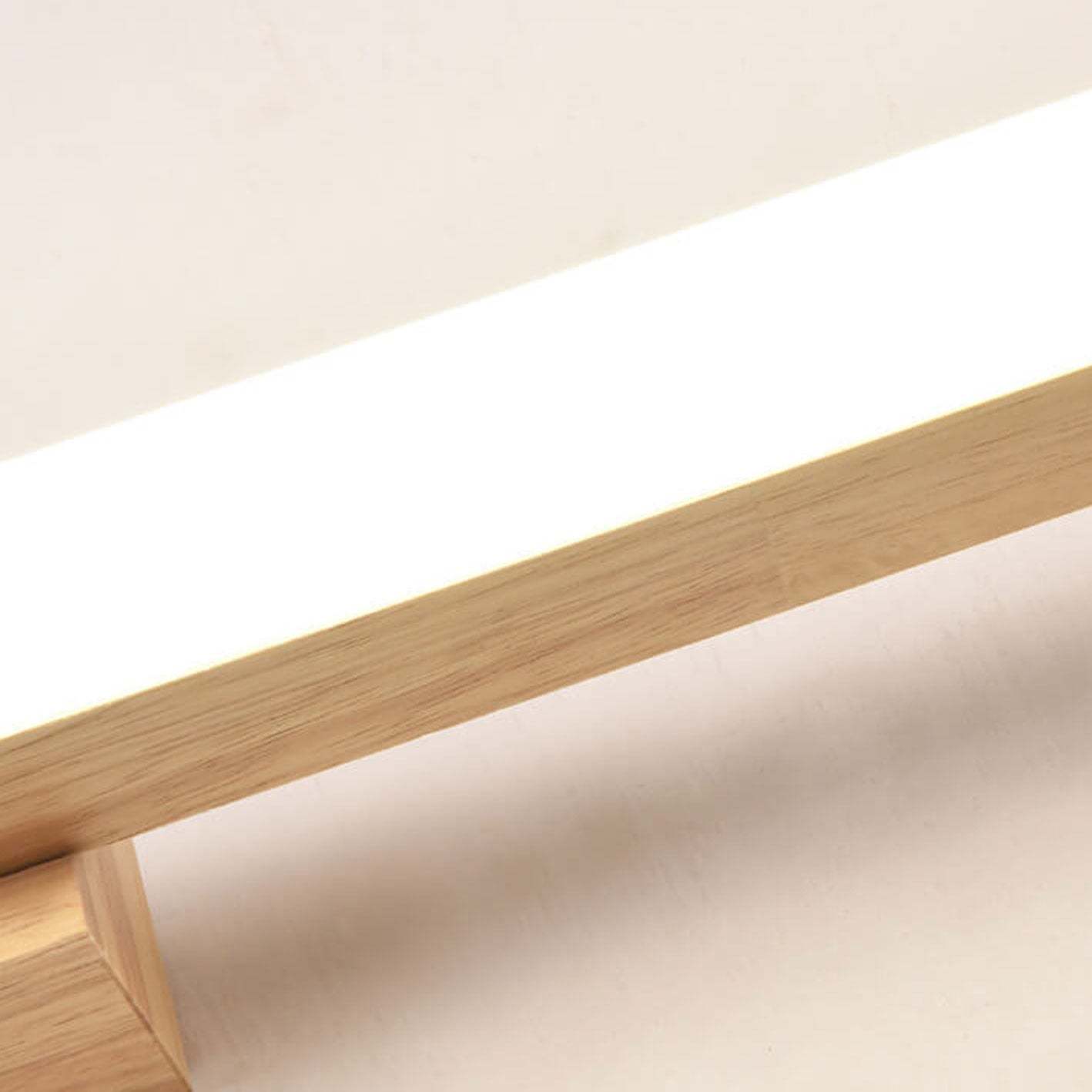 Nordic Minimalist Wooden Vanity LED Sconce