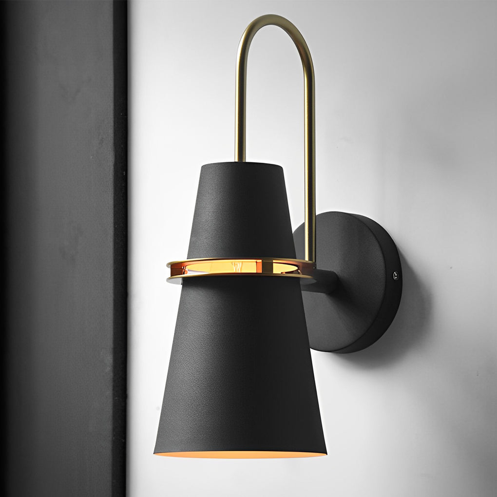 Iron Nordic Plug-In Wall Sconce