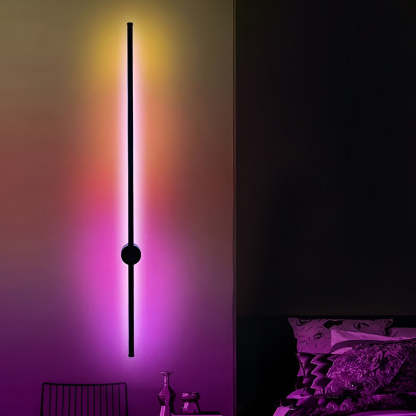Remote Control RGB Long Strip LED Wall Lamp Sconces Wall Lights-Lighom