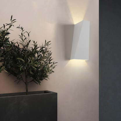 Creative Geometric LED up and down Lighting Modern Wall Light Fixture-Lighom