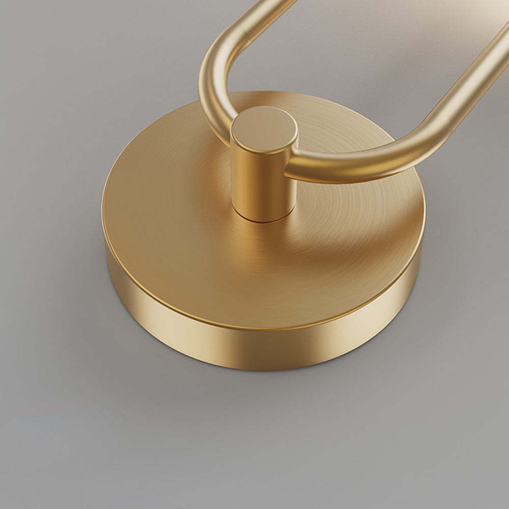 Modern Acrylic Ring 2-Light LED Wall Sconce