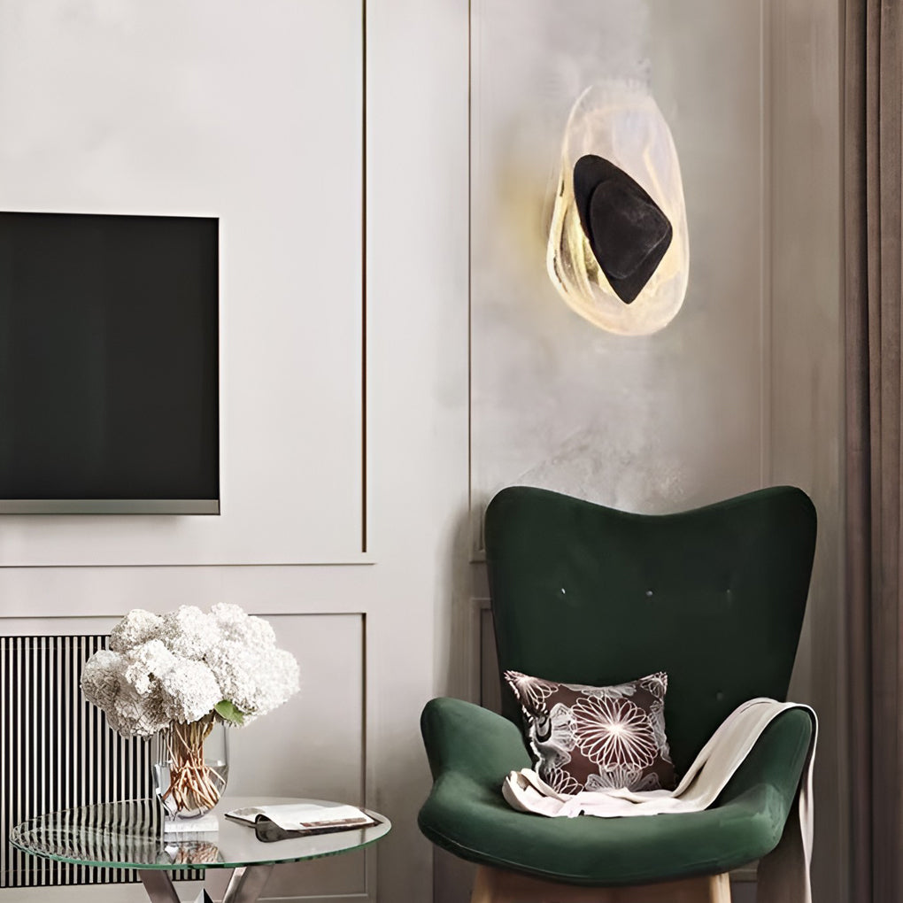 Lighom modern 3-step black wall sconces — Warm White (3000K) / Matte Black