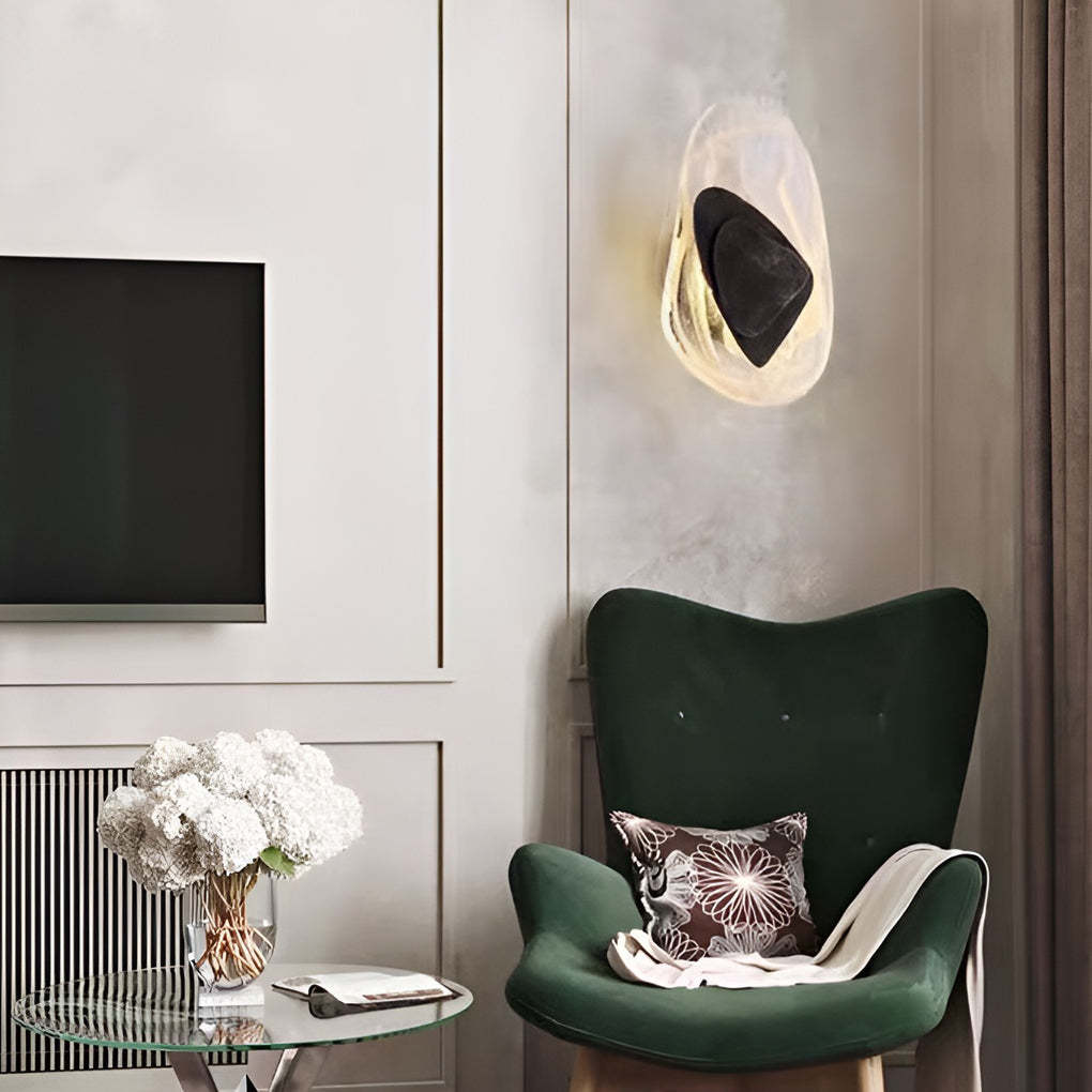 Creative Glass Three Step Dimming Light LED Modern Wall Lamp Wall Sconce Lighting-Lighom