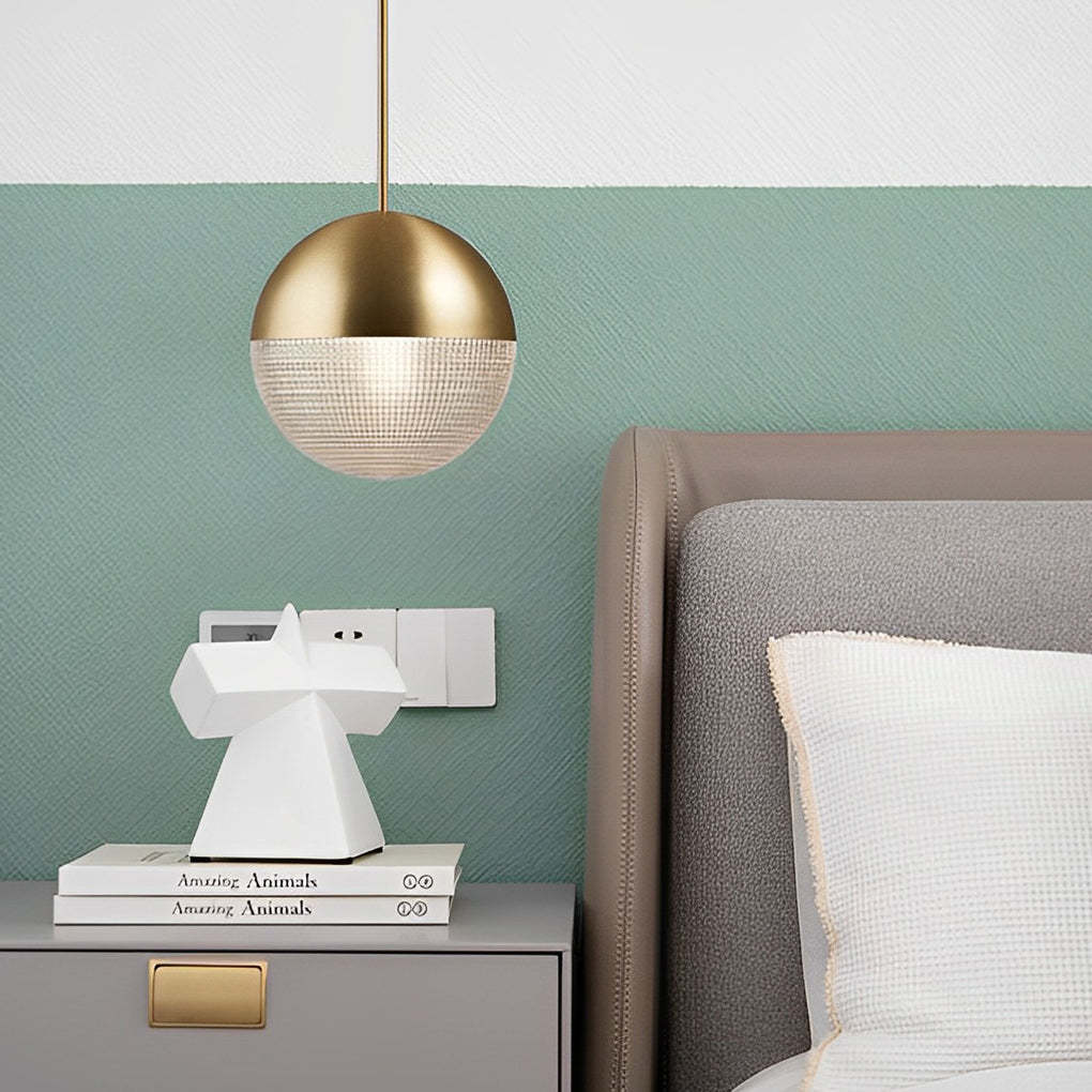Glass Ball Globe LED Nordic Hanging Pendant