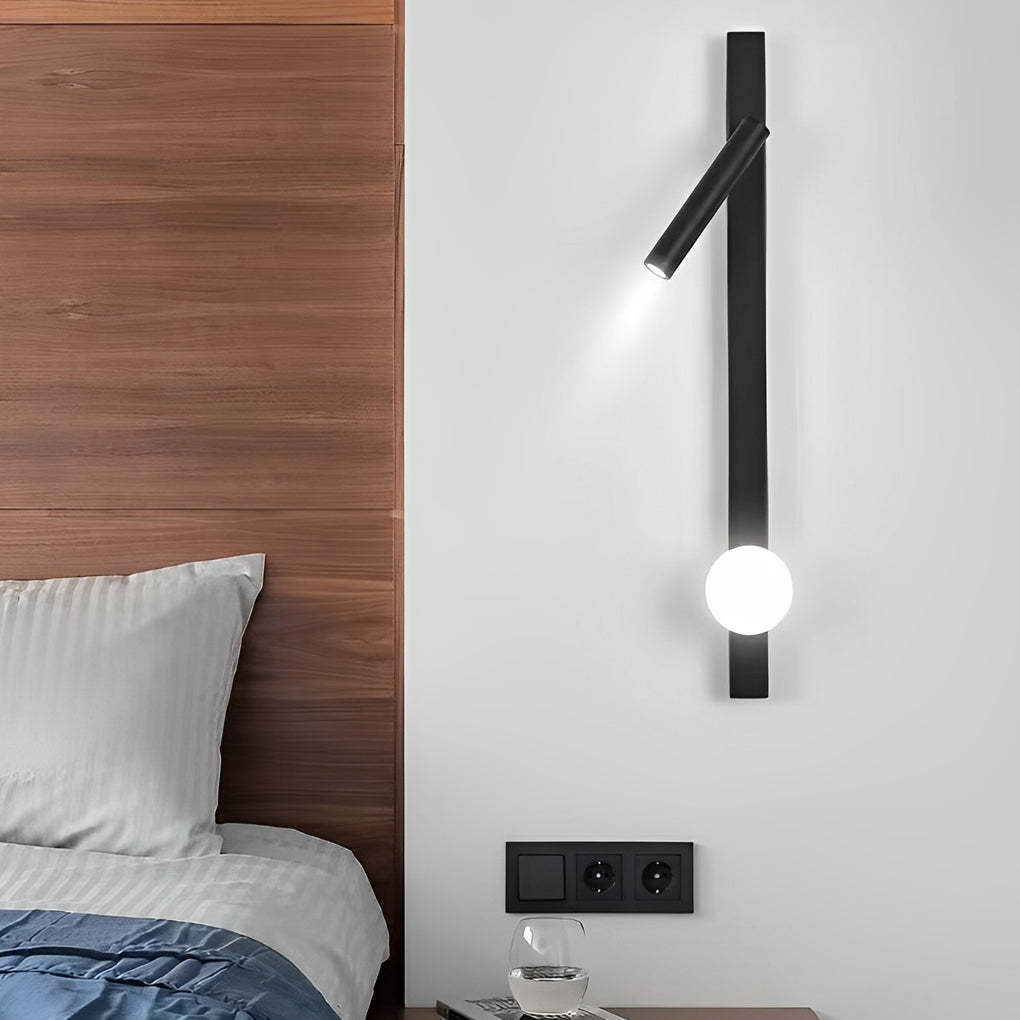 Adjustable Metal Black Wall Sconce