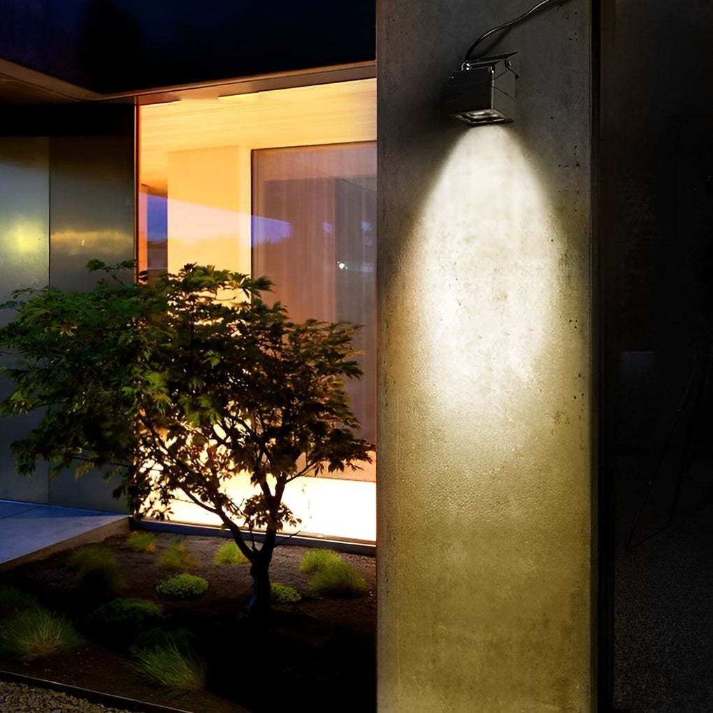 Adjustable Square Waterproof Colorful Spotlight Outdoor Wall Lights-Lighom