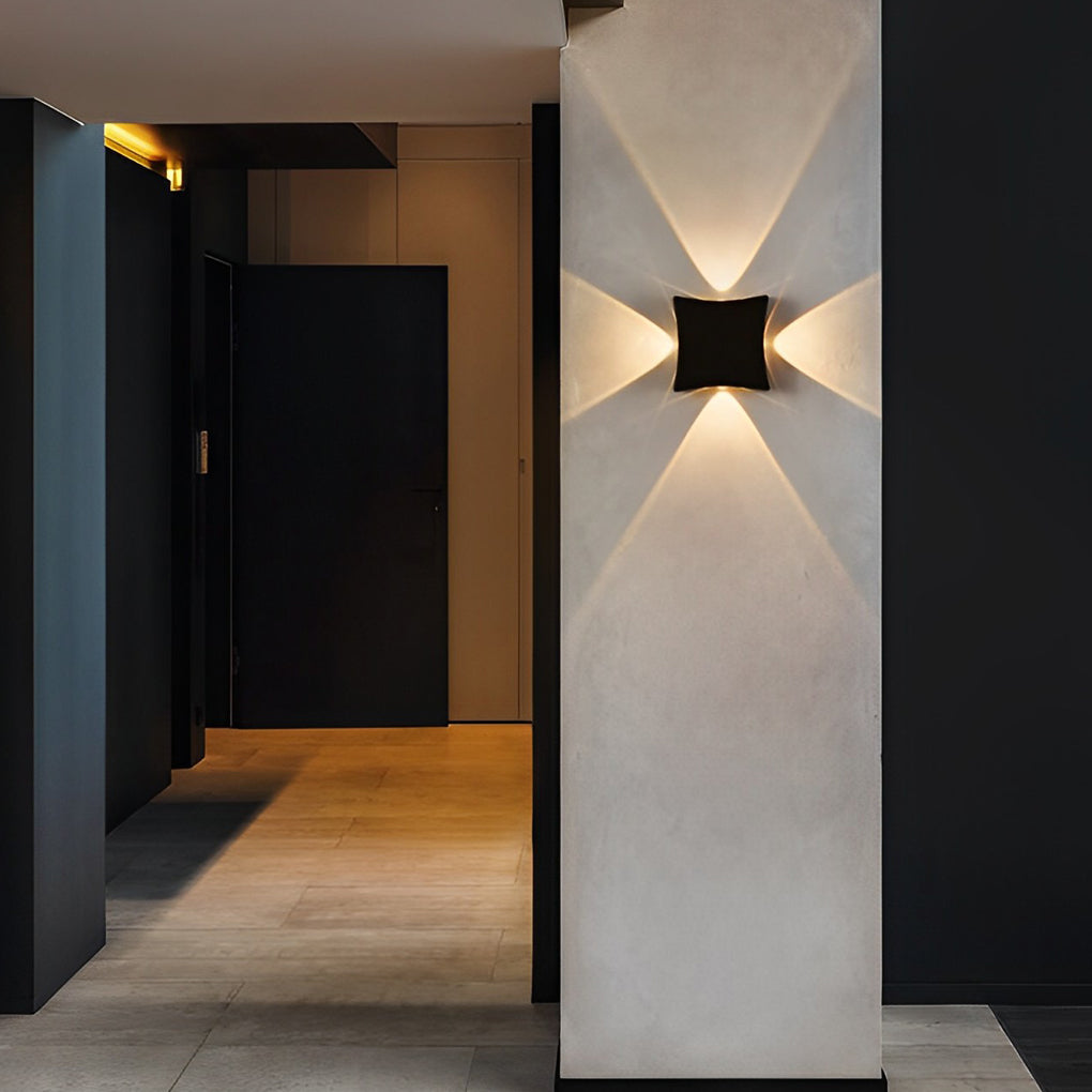 Four Way Wall Light Facade Light Outdoor LED 8W 4W 19W 6W Waterproof-Lighom