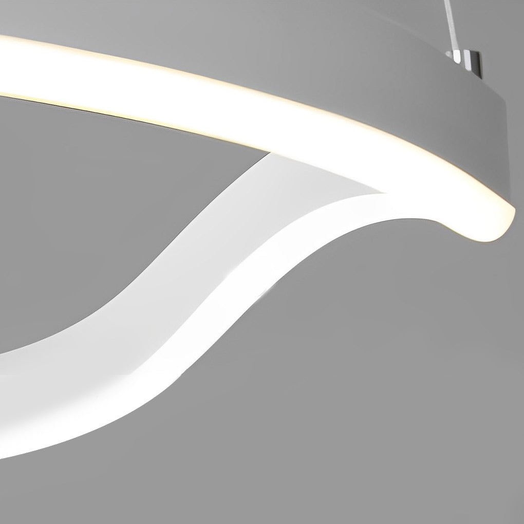 Irregular Ring Dimming Minimalist Pendant