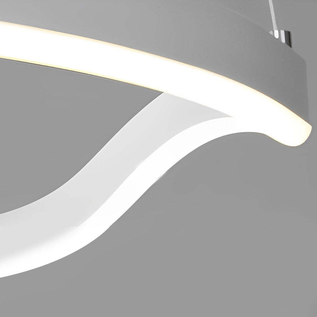 Irregular Ring Dimming Minimalist Pendant