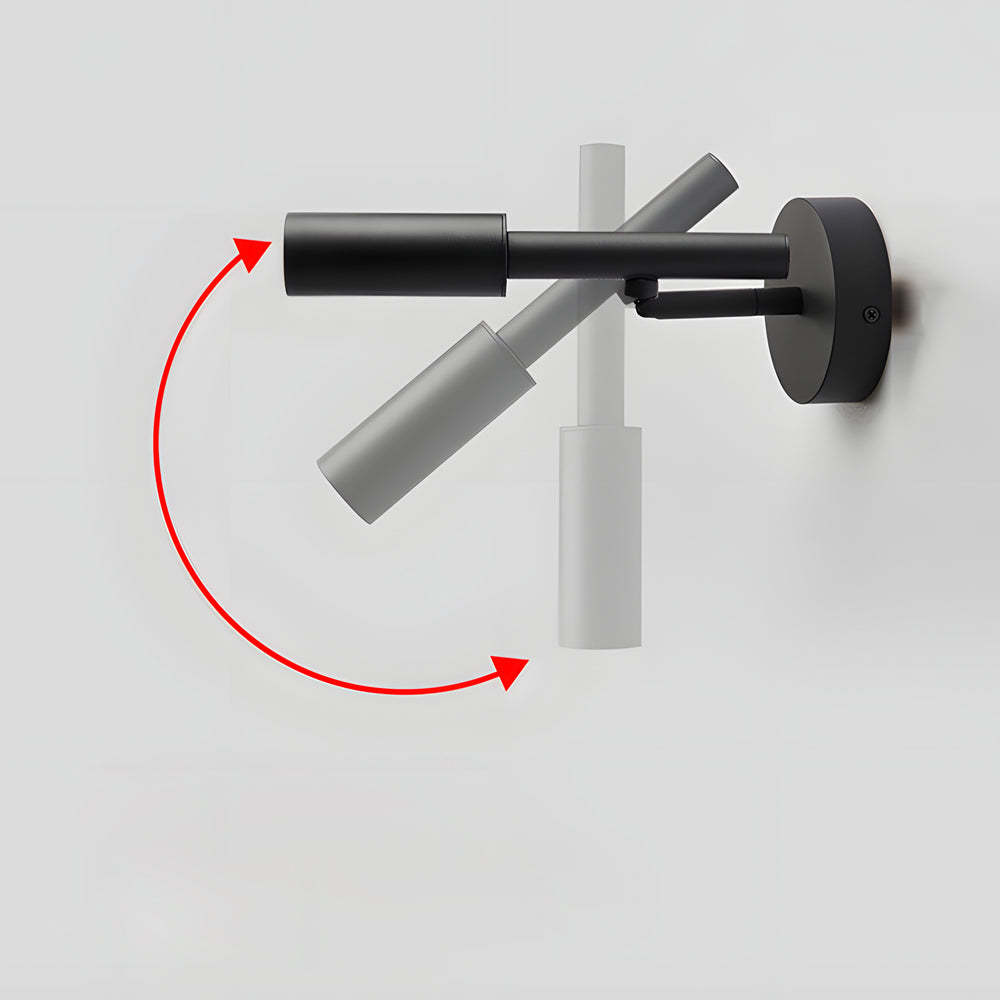 1-Light COB Adjustable Tubino Wall Light, 3-Step Dimming-Lighom