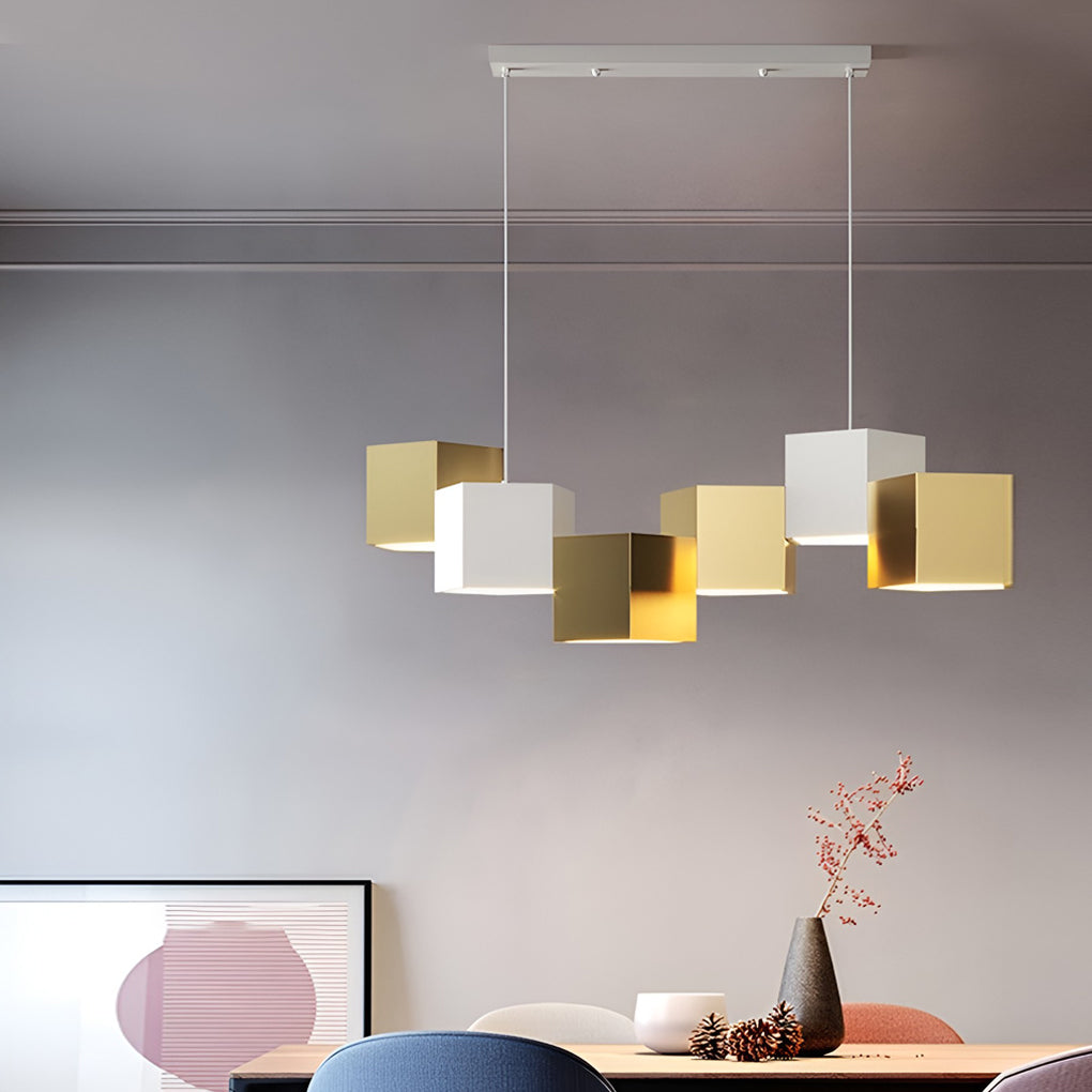 Geometric LED Industrial Pendant Chandelier