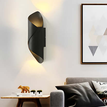 Outdoor LED Up and Down Light Waterproof Modern Wall Sconce Lighting-Lighom
