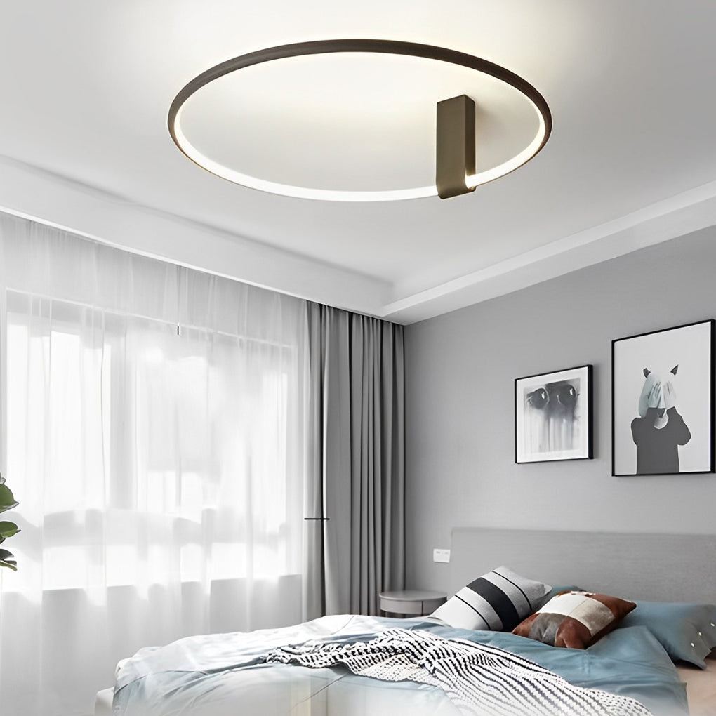Minimalist Dimming Black Modern Ceiling Light