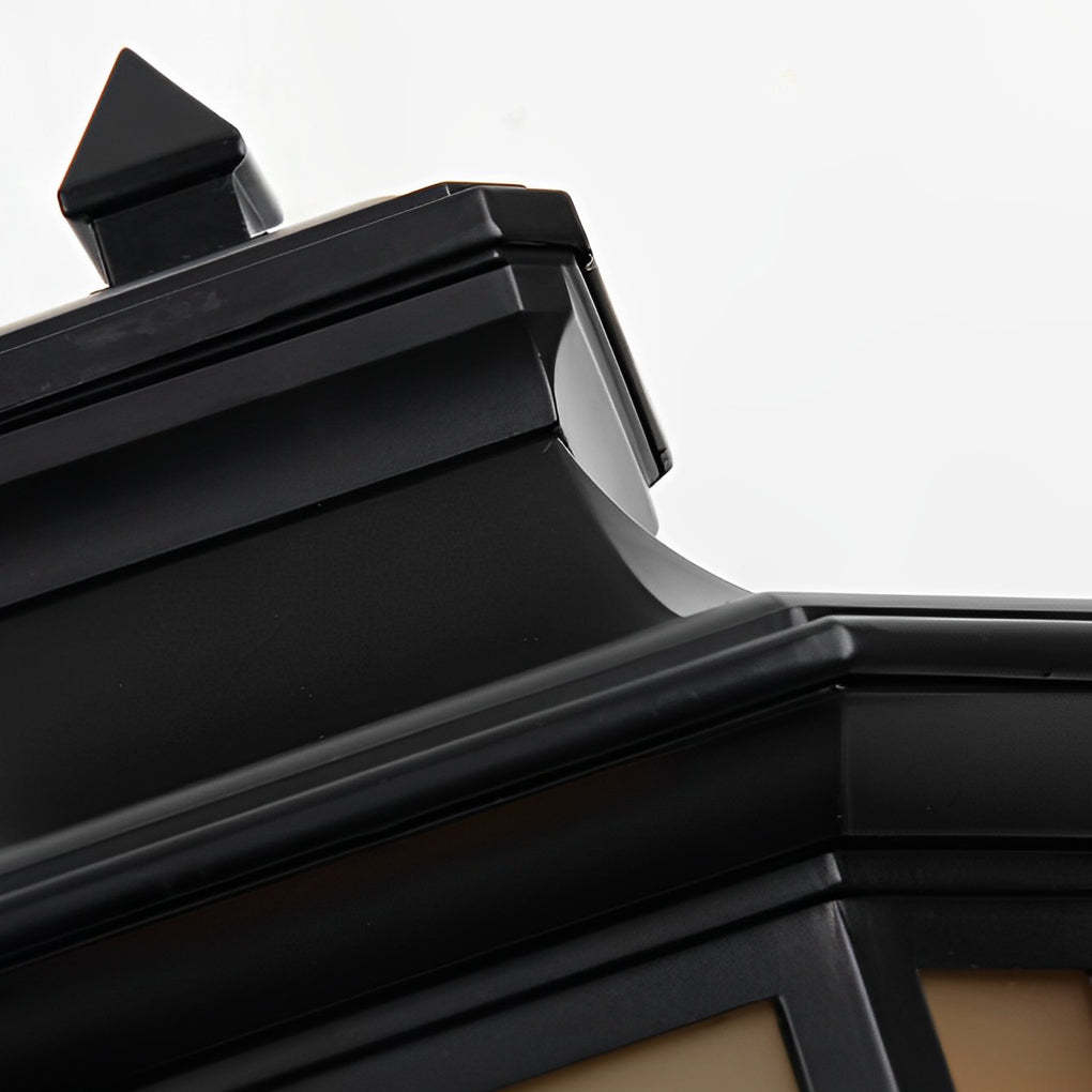 Retro Minimalist Waterproof Aluminum European-style Pillar Lamp Post Lights-Lighom