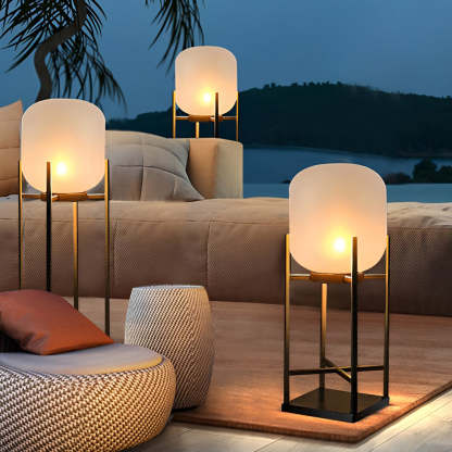 Lantern LED Outdoor Floor Lamp-Lighom