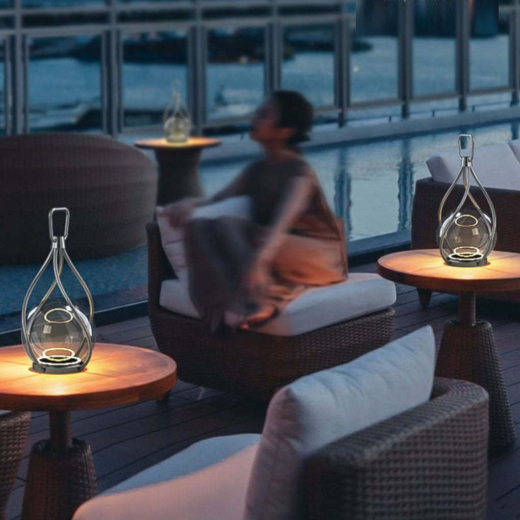 Creative Metal LED Waterproof USB Rechargeable Portable Night Lights-Lighom