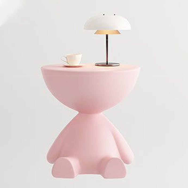 Minimalist Round End Table
